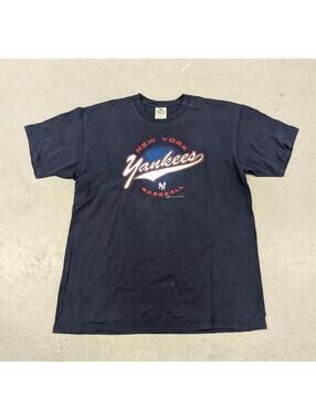 Y2K 2001 MLB New York Yankees Baseball T-shirt